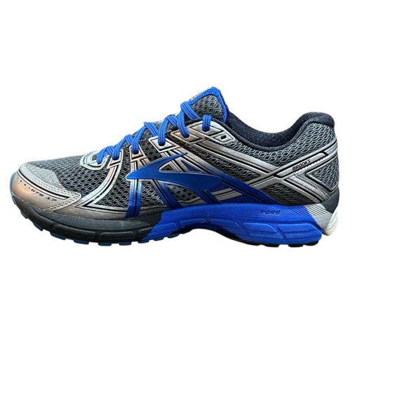 Men's Brooks Adrenaline GTS Seventeen Blue Silver Running Sneakers Size 12.5 - Picture 4 of 9